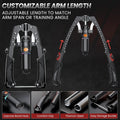 Adjustable Twister Arm Trainer - 3-in-1 Hydraulic Power Chest Workout Equipment