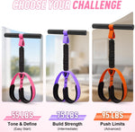 Upgraded Durable Pedal Resistance Band with Handle for Full-Body Workout