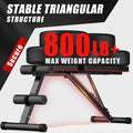 Adjustable Weight Bench Press, 880LB Capacity, Folding Home Gym Bench