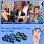 FitBeast 6-Piece Grip Strength Trainer Kit for Hand Therapy & Rehab