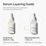 The Ordinary Hyaluronic Acid 2% + B5 (with Ceramides), Multi-Depth Hydration Serum for Plumper, Smoother Skin