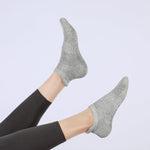 Loudashuaiqi Grip Pilates Socks for Women, Non-Slip Athletic Yoga Socks