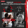 VINSGUIR Ab Roller Wheel with Knee Pad for Full-Body Strength Training