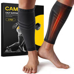 CAMBIVO Calf Compression Sleeve for Men and Women, Shin Splint Support and Varicose Vein Treatment
