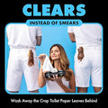 DUDE Wipes - Flushable Wipes - 6 Pack, 288 Wipes - Unscented Extra-Large Adult Wet Wipes - Vitamin-E & Aloe - Septic and Sewer Safe
