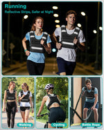Adjustable Weighted Vest with Storage Pockets - Perfect for Workout, Running, Walking