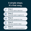 Everlywell At-Home Men's Health Test Kit, Measures 4 Key Hormones