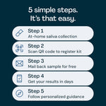 Everlywell At-Home Men's Health Test Kit, Measures 4 Key Hormones