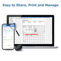 Wellue O2Ring Oxygen Monitor with Bluetooth and Vibration Reminder