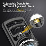 Hand Grip Strength Tester - Digital Grip Strengthener for Sports, Home, School