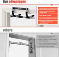 Ally Peaks Adjustable Doorway Pull Up Bar, 500 lb Capacity, Silicone Protection