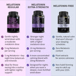 12-in-1 Melatonin Sleep Capsules - Natural Sleep Aids for Adults with Melatonin 5mg and Magnesium Glycinate 500mg, Sleep Aid with Ashwagandha, L Theanine, Valerian Root, GABA, 5-HTP (90ct, Pack of 1)