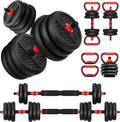Adjustable Dumbbell Set, 20-80lbs Weights, 4-in-1 Home Gym Equipment