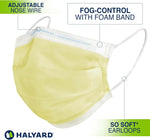 Halyard Fluidshield 1 Level 1 Yellow Disposable Procedure Mask