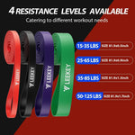 LEEKEY Resistance Bands for Working Out and Fitness Training