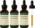 Lymphatic Drainage Drops for Bloat Relief & De-Puff – Cleavers, Red Clover, Stillingia Root & Prickly Ash Bark – Lymph Node Detox Cleanse, Fluid Retention – Alcohol-Free, Vegan, 2 Fl Oz