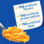 Kraft Mac and Cheese, 4 Boxes, for Easy Dinner or Dinner Sides, Original Flavor, No Artificial Flavors, Preservatives or Dyes, 7.25 oz
