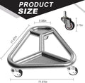 HOTWAVE Extra-Wide Ab Roller Wheel for Core Workout - Stable & Quiet Fitness Equipment