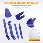 GOOACC 5PCS Auto Trim Removal Tool Kit No-Scratch Pry Tool Kit for Car Door Clip Panel & Audio Dashboard Dismantle -5PCS