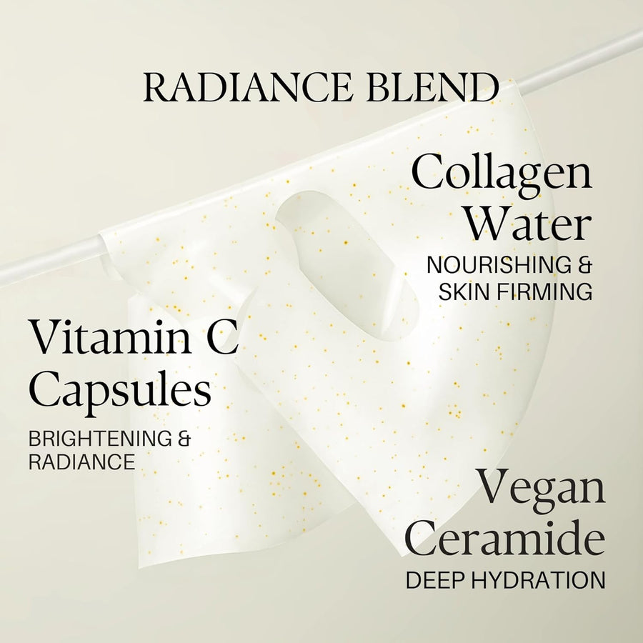 d'alba Piedmont Signature Vita Capsule Hydrogel Mask 8-Shape 1BOX (4 Sheets)
