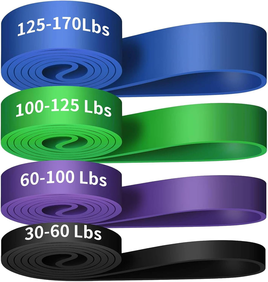 Resistance Bands Set for Workout, Pull Up Assist Bands 4 Levels