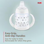 NUK Learner Cup, 6+ Months, Timeless Collection, Amazon Exclusive, 5 Oz, Pack of 2 – BPA Free, Spill Proof Sippy Cup