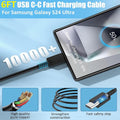 S24 S25 S23 A16 Samsung Charger Super Fast Charging 45W USB C Super Fast Charger with 6FT Type C Charger Cable Cord for Samsung Galaxy S25/S24/S23/S22/Ultra/Plus/FE,Galaxy Tab S9,Z Fold/Z Flip,A55,A15