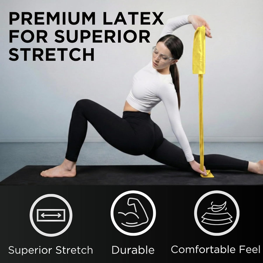 THERABAND Resistance Bands Set - Beginner Kit, Latex Strength Training Bands