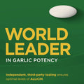 Garlique Garlic Extract Supplement, Healthy Cholesterol Formula, Odorless & Vegan, 60 Caplets