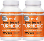 Qunol Turmeric Curcumin Supplement, 1000mg with Ultra High Absorption, for Joint Support, Extra Strength Capsules, 150 Count