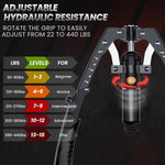 Adjustable Twister Arm Trainer - 3-in-1 Hydraulic Power Chest Workout Equipment