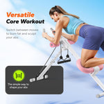 MERACH Adjustable Ab Trainer Machine for Abs Workout at Home Gym