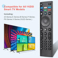 Universal Remote Control XRT140 for VIZIO Smart TV Remote Replacement XRT136 XRT260 XRT270 Smartcast D, E, M, P, V, PX Series Smart TVs