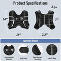 Zeerun Weighted Vest for Women & Men - Adjustable Fitness Training Vest