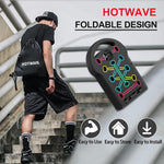 HOTWAVE 20-in-1 Foldable Push Up Board for Home Gym Strength Training