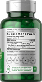 Horbäach Saw Palmetto Extract 120 Capsules Non-GMO Gluten Free