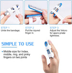 Sopito Finger Splint, 2pcs Finger Support Brace for Arthritis Middle Size