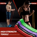 LEEKEY Resistance Bands for Workout, Exercise Bands with Door Anchor, Pull Up Assistance