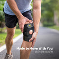 Bracoo Knee Support Brace for Men Women, Adjustable Compression Sleeve Wrap