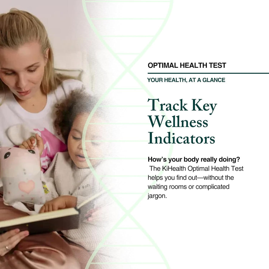 KiHealth Optimal Health Test for Metabolic, Heart, Inflammation and Liver Markers
