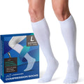 Knee Length Compression Socks for Women and Men, 15-20mmHg