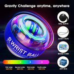 JIN BD Wrist Trainer Ball - Automatic Start Gyroscopic Forearm Exerciser