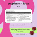 Lemme Play Daily Intimacy Gummies for Women and Men with S7 Nitric Oxide Complex