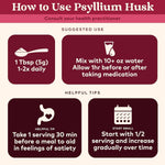 ORGANIC INDIA Psyllium Herbal Powder - Whole Husk Fiber, Vegan, Gluten-Free, USDA Certified Organic, Non-GMO, Soluble & Insoluble Fiber Source - 12 Oz Canister (Pack of 1)