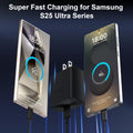 45W USB C Super Fast Charger, Type C Charger Fast Charging Android Phone Charger Block with 10FT Type C Charging Cable for Samsung Galaxy S25/S25 Ultra/S25+/S24 Ultra/S24/S24+/S23/S23 Ultra/S22 Ultra