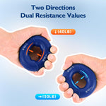 FitBeast Grip Strength Trainer - 9-Piece Hand Rehab Kit for Wrist, Finger & Forearm