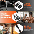 HPYGN Resistance Bands Set with Handles for Full Body Workout, Physical Therapy, Yoga