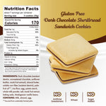 ChocZero Chocolate Cookies, Dark Chocolate Jolies – Gluten Free, Sugar Free, 20 Crispy Chocolate Filled Keto Cookies Per Box, 8 Ounce
