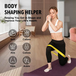 5-Level Resistance Bands Set for Full Body Workout, Yoga, Rehab