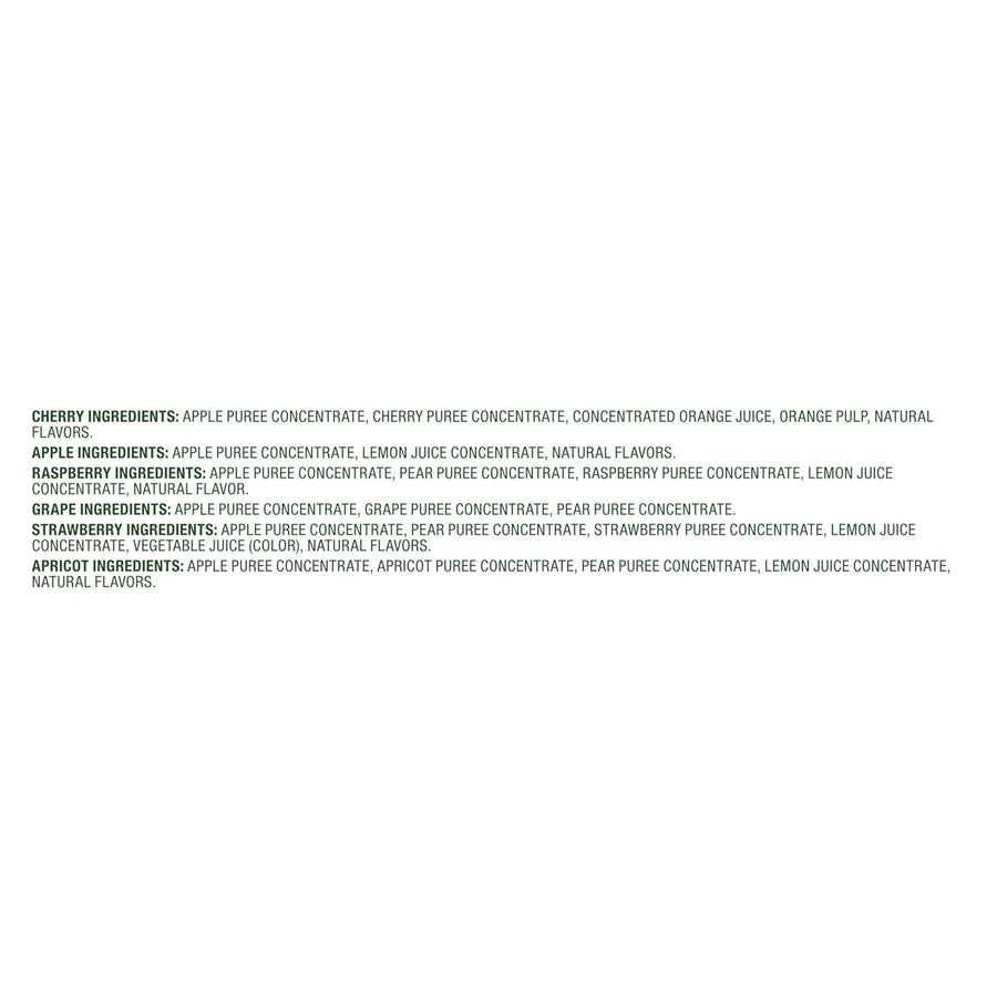 Black Forest, Stretch Island, Fruit Strips, Cherry, Apple, Raspberry, Grape, Strawberry, and Apricot, Zero Grams Added Sugar Non-GMO, 48 ct